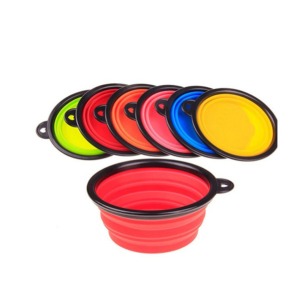 BP0030--Two Tone Collapsible Pet Bowl